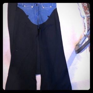 👉RARE DOLCE & GABBANA panelled wide leg pant